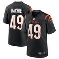 Men s Nike Joe Bachie Black Cincinnati Bengals Game Jersey