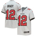 Tom Brady Tampa Bay Buccaneers Nike Youth Inverted Team Game Jersey   Gray