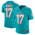 Youth Miami Dolphins Jaylen Waddle Vapor Jersey   Aqua