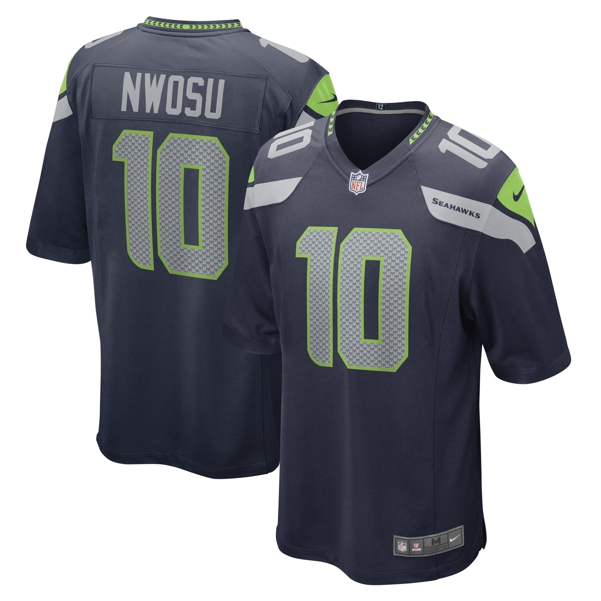 Men s Nike Uchenna Nwosu College Navy Seattle Seahawks Game Player Jersey