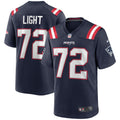 Matt Light New England Patriots Nike Game Retired Player Jersey   Navy