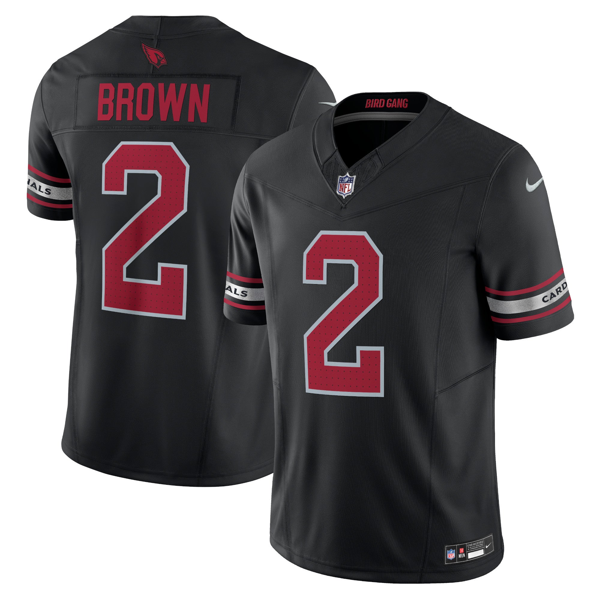 Marquise Brown Arizona Cardinals Nike Vapor F.U.S.E. Limited Jersey   Black