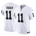 Men s Las Vegas Raiders  Tre Tucker White 2023 F.U.S.E Vapor Untouchable  Stitched Jerseys