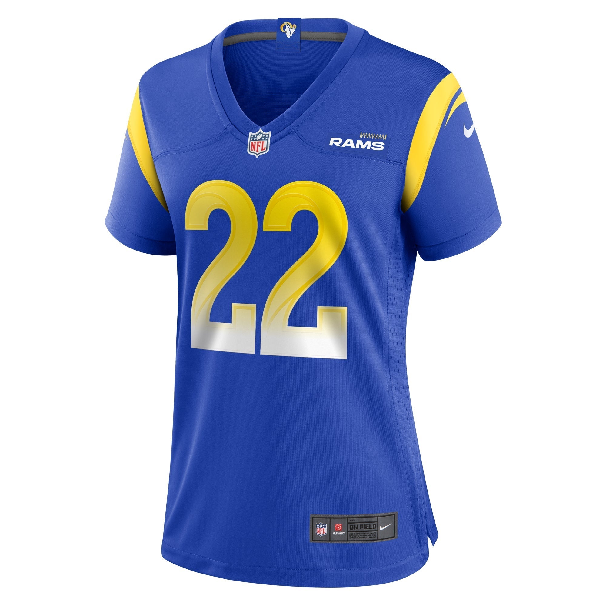 Women s Nike Shaun Jolly Royal Los Angeles Rams Home Game Jersey