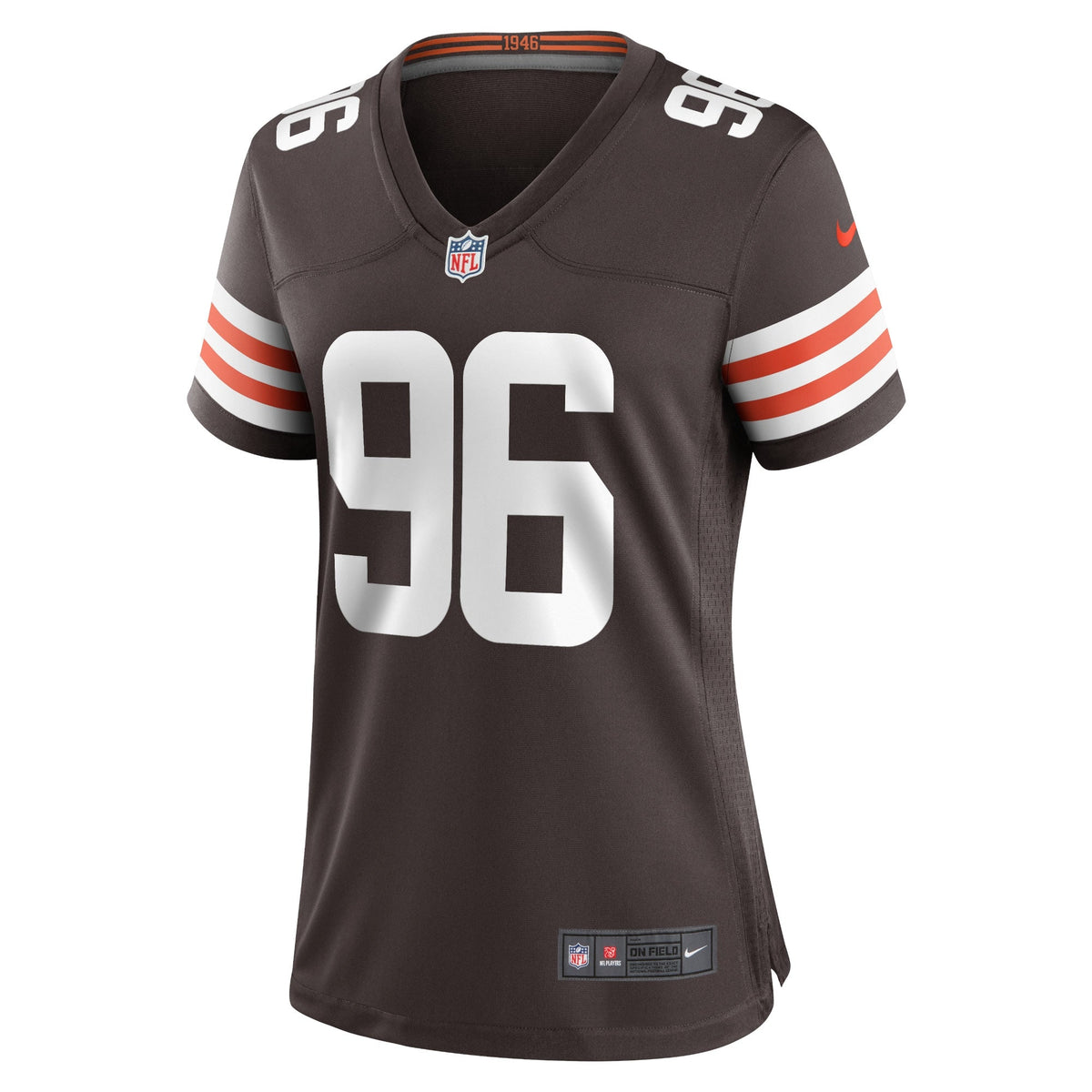 Women s Nike Jordans Elliott Brown Cleveland Browns Game Jersey