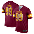 Chase Young Washington Commanders Nike Legend Jersey   Burgundy