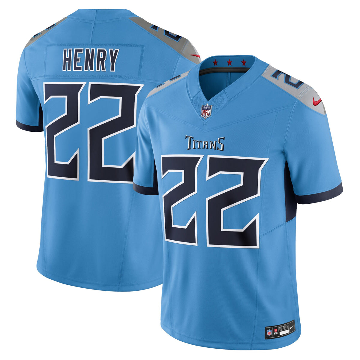Derrick Henry Tennessee Titans Nike Vapor F.U.S.E. Limited Jersey   Light Blue
