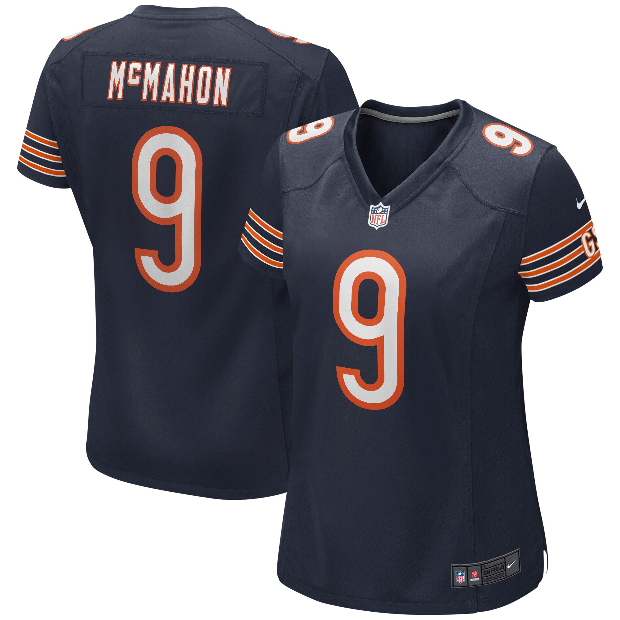 Jim McMahon Chicago Bears Nike Women s Game Retired Player Jersey   Navy