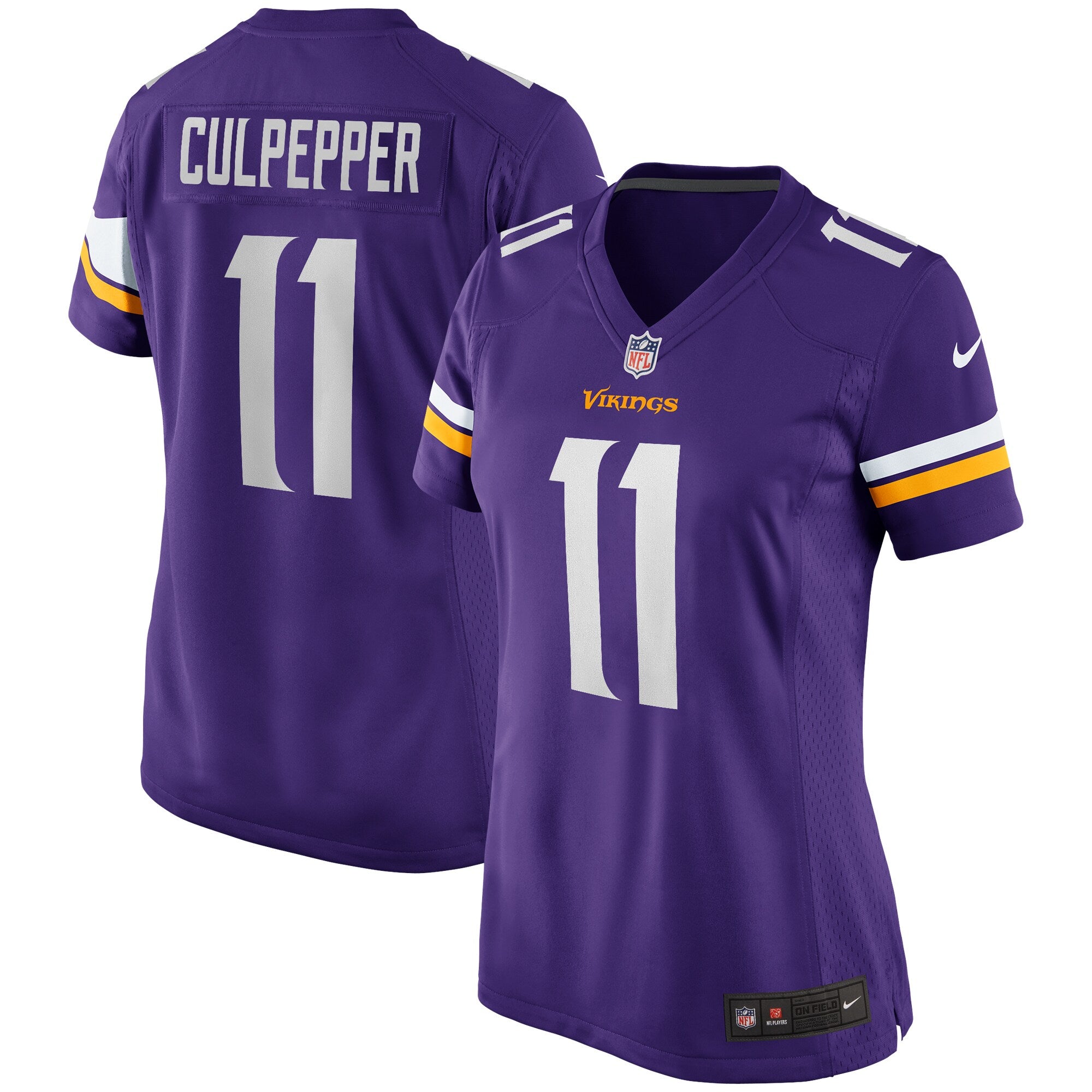 Daunte Culpepper Minnesota Vikings Nike Women s Game Retired Player Jersey   Purple