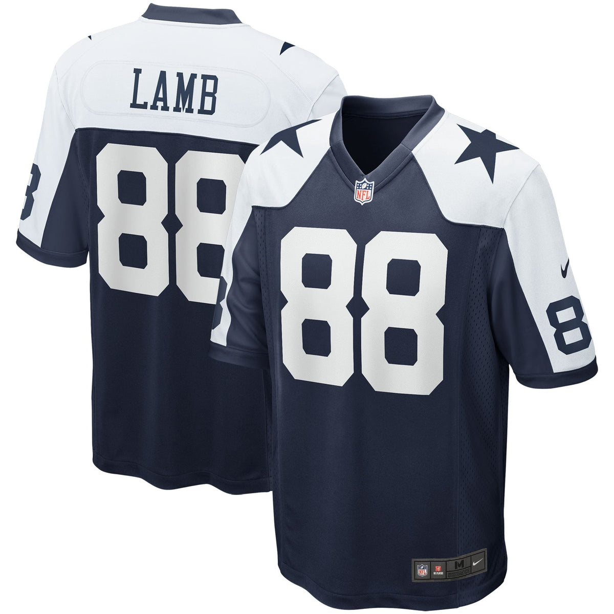 Men s Nike CeeDee Lamb Navy Dallas Cowboys Alternate Game Team Jersey
