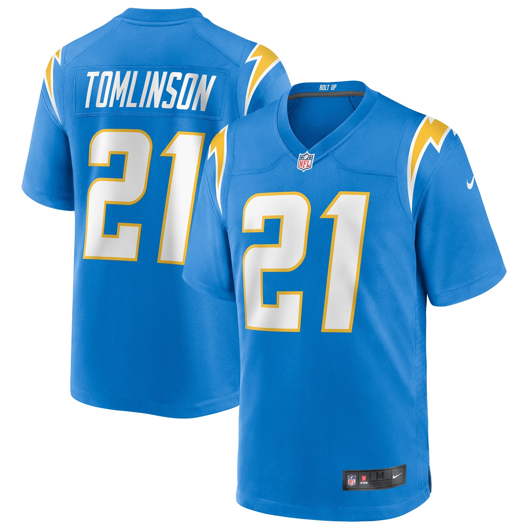 LaDainian Tomlinson Los Angeles Chargers Nike Game Retired Player Jersey   Powder Blue