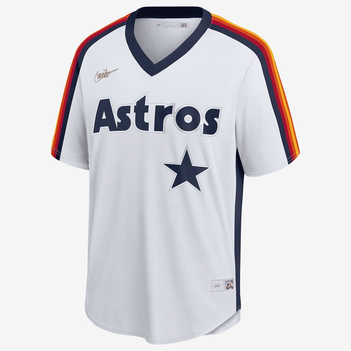 MLB Houston Astros (Craig Biggio) Men's Cooperstown Baseball Jersey - White