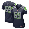 Women s Nike Tyler Ott College Navy Seattle Seahawks Game Jersey