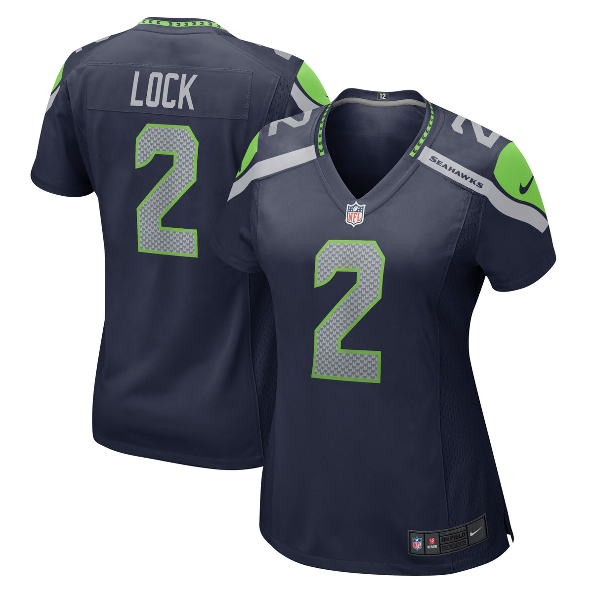 Drew Lock Seattle Seahawks Nike Women s Game Jersey College Navy