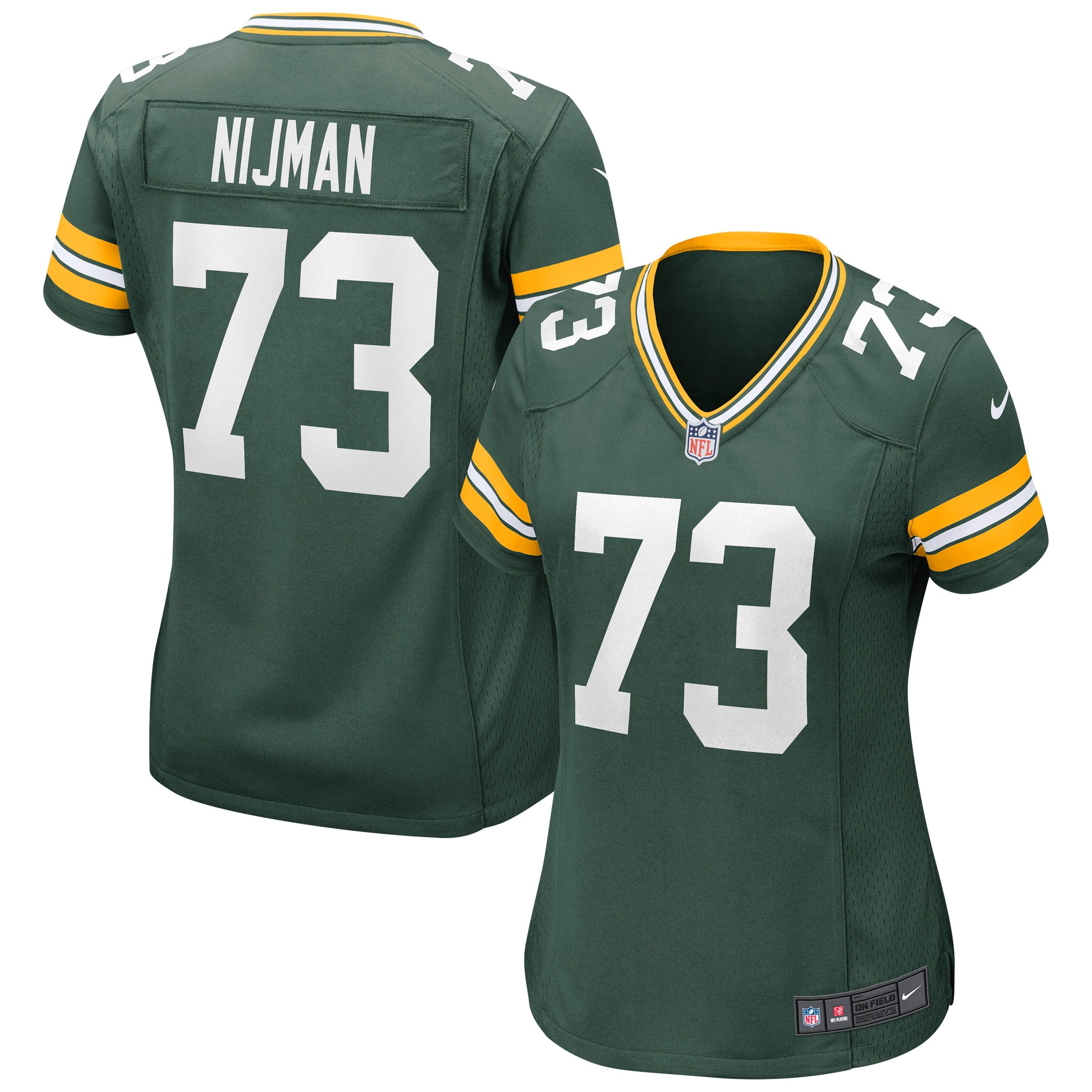 Yosh Nijman Green Bay Packers Nike Women s Game Jersey   Green