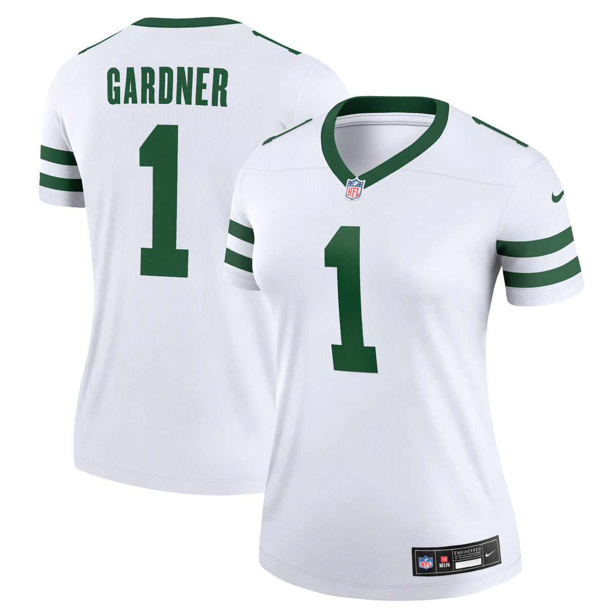 Sauce Gardner New York Jets Nike Women s Alternate Legend Jersey   White