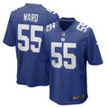 Men s Nike Jihad Ward Royal New York Giants Game Player Jersey