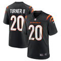 DJ Turner Cincinnati Bengals Nike Team Game Jersey    Black