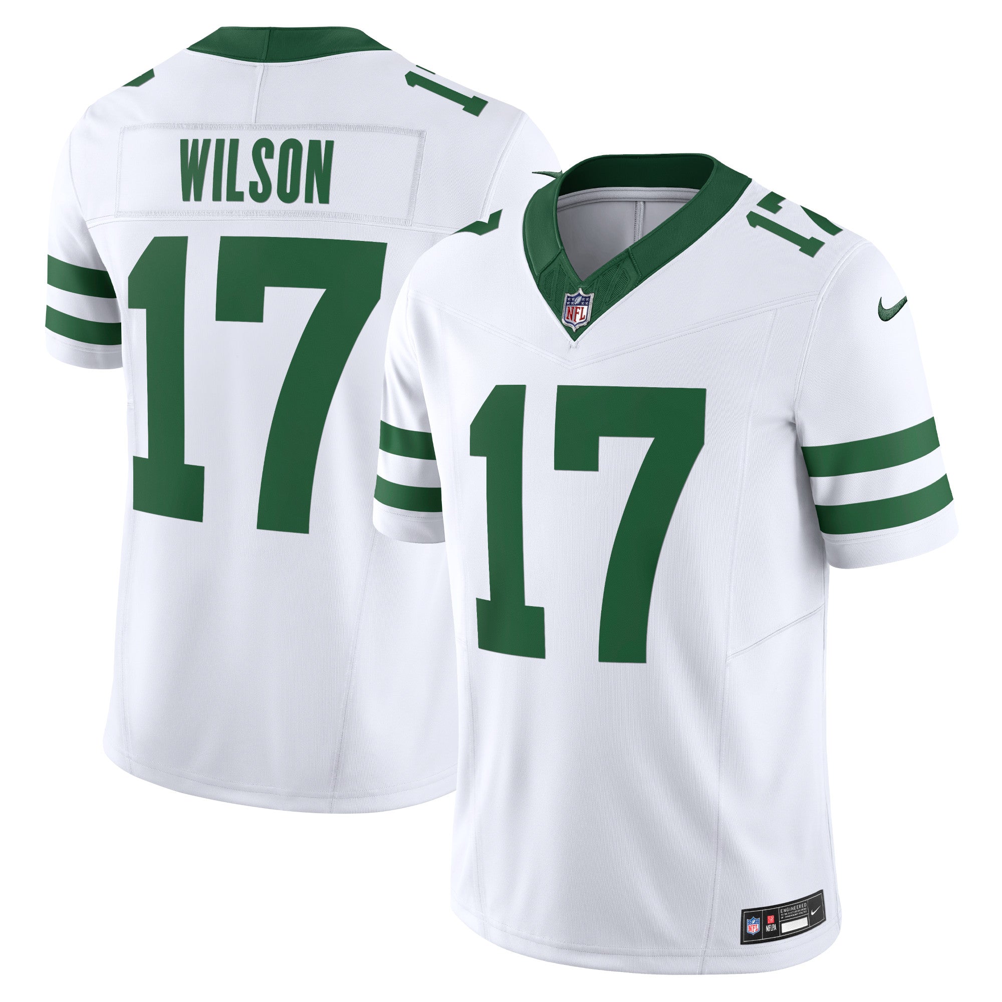 Garrett Wilson New York Jets Nike Vapor F.U.S.E. Limited Jersey   White