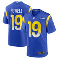 Men s Nike Brandon Powell Royal Los Angeles Rams Game Jersey