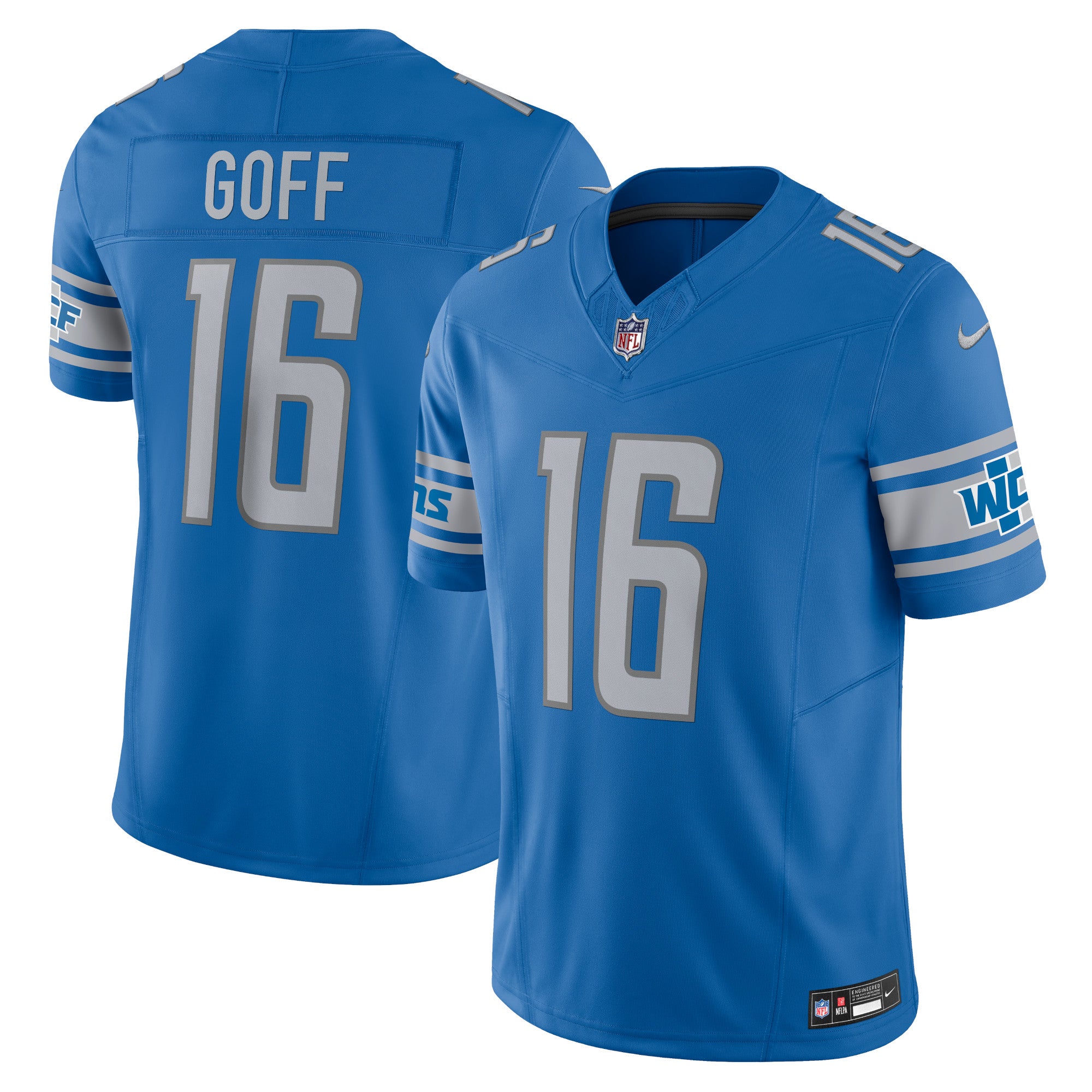 Jared Goff Detroit Lions Nike Vapor F.U.S.E. Limited Jersey   Blue