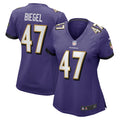 Women s Nike Vince Biegel Purple Baltimore Ravens Player Game Jersey
