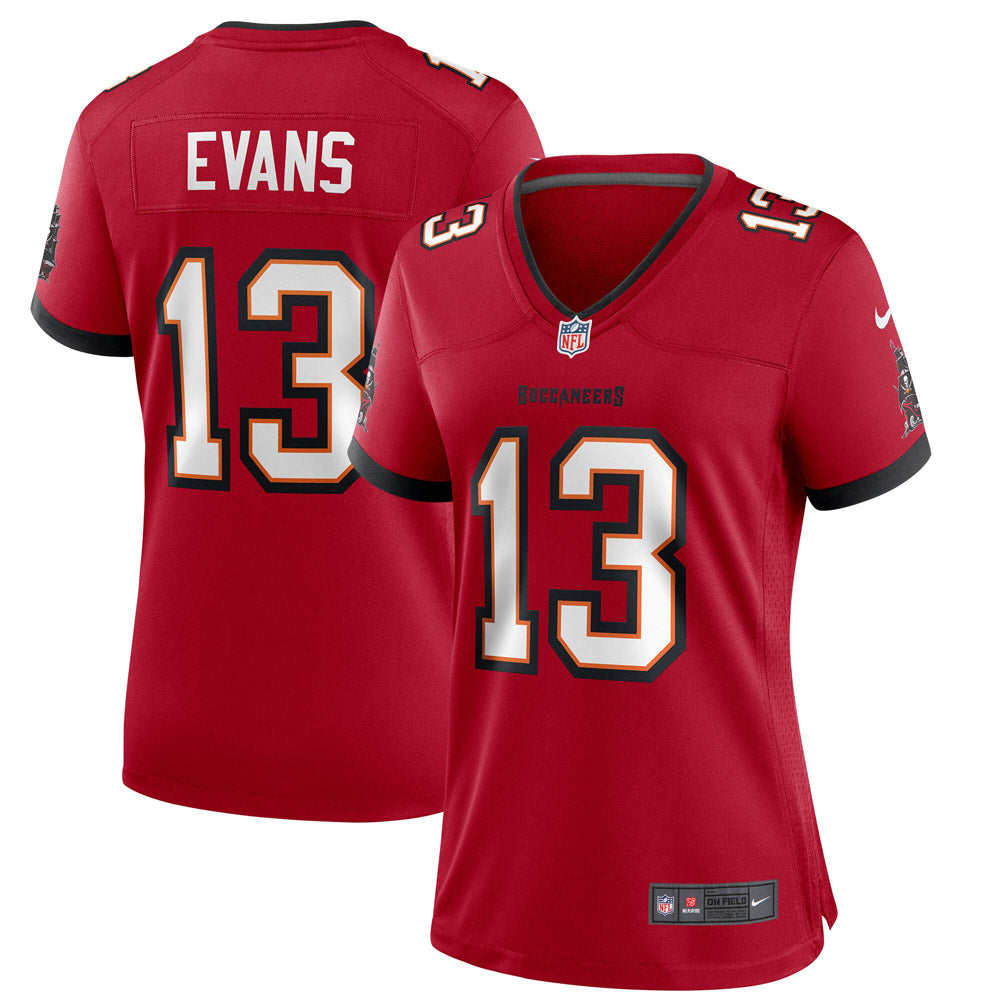 Women s Tampa Bay Buccaneers Mike Evans Game Player Jersey Red