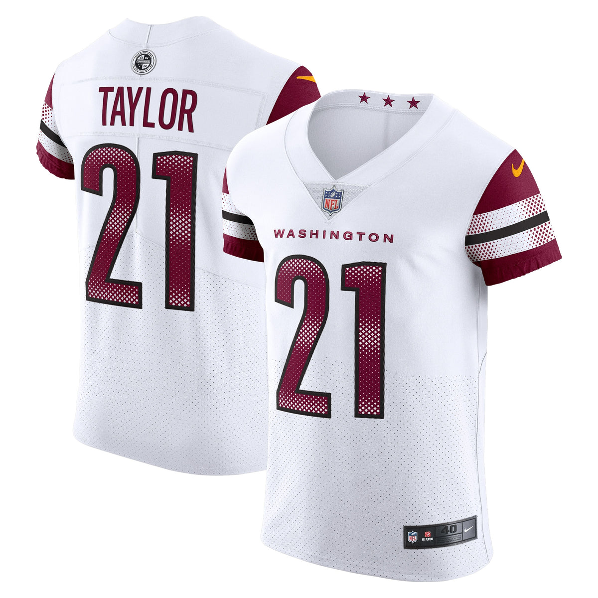 Sean Taylor Washington Commanders Nike Vapor Elite Retired Player Jersey   White