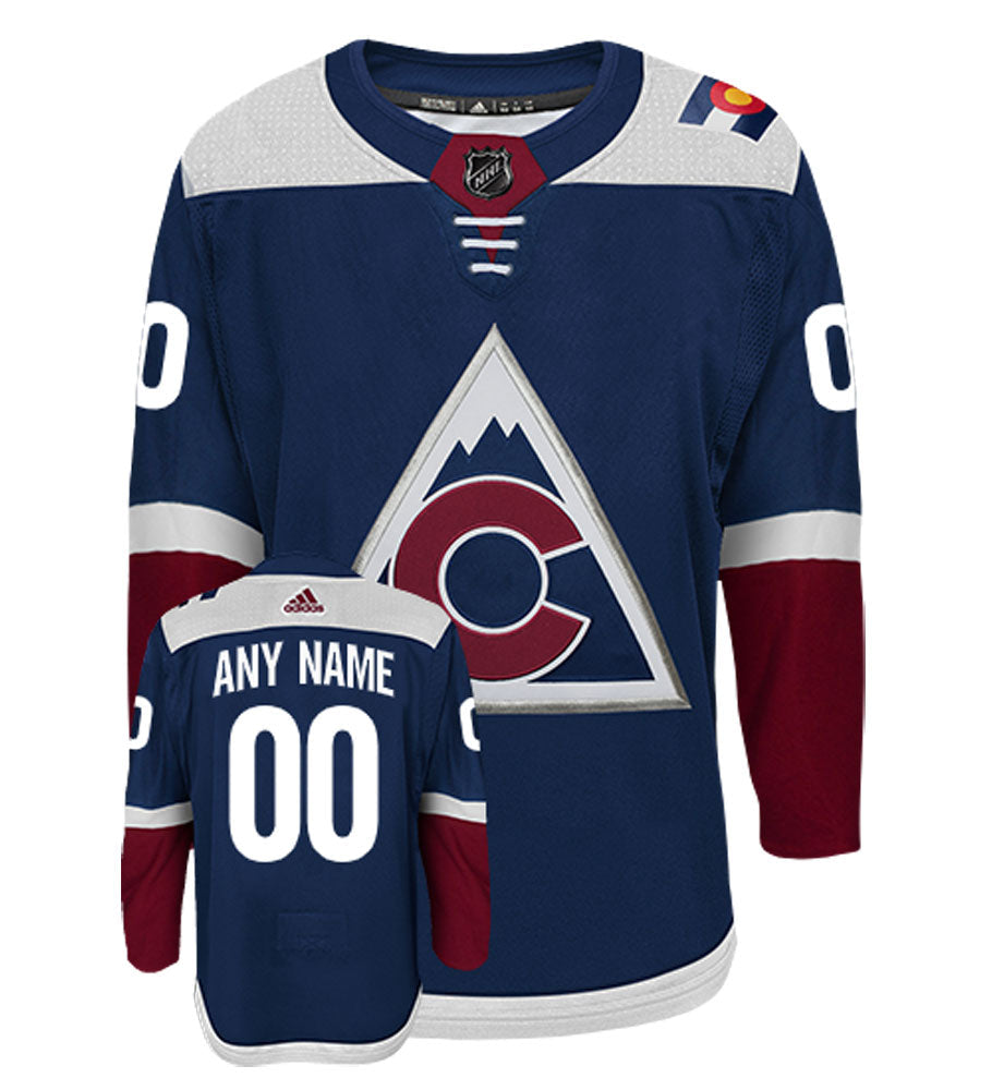 Colorado Avalanche Adidas Authentic Third Alternate NHL Hockey Jersey