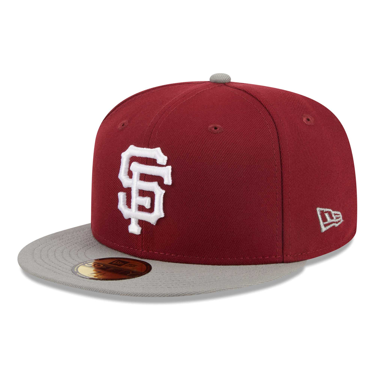 San Francisco Giants New Era Two-Tone Color Pack 59FIFTY Fitted Hat - Cardinal
