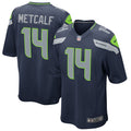 DK Metcalf Seattle Seahawks Nike Game Jersey College Navy