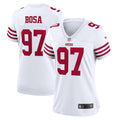 Women s Nike Nick Bosa White San Francisco 49ers Player Game Jersey