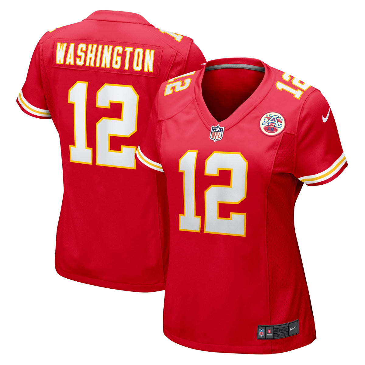 Montrell Washington Kansas City Chiefs Nike Women s Team Game Jersey    Red