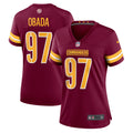Efe Obada Washington Commanders Nike Women s Game Jersey   Burgundy