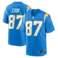 Jared Cook Los Angeles Chargers Nike Game Player Jersey   Powder Blue