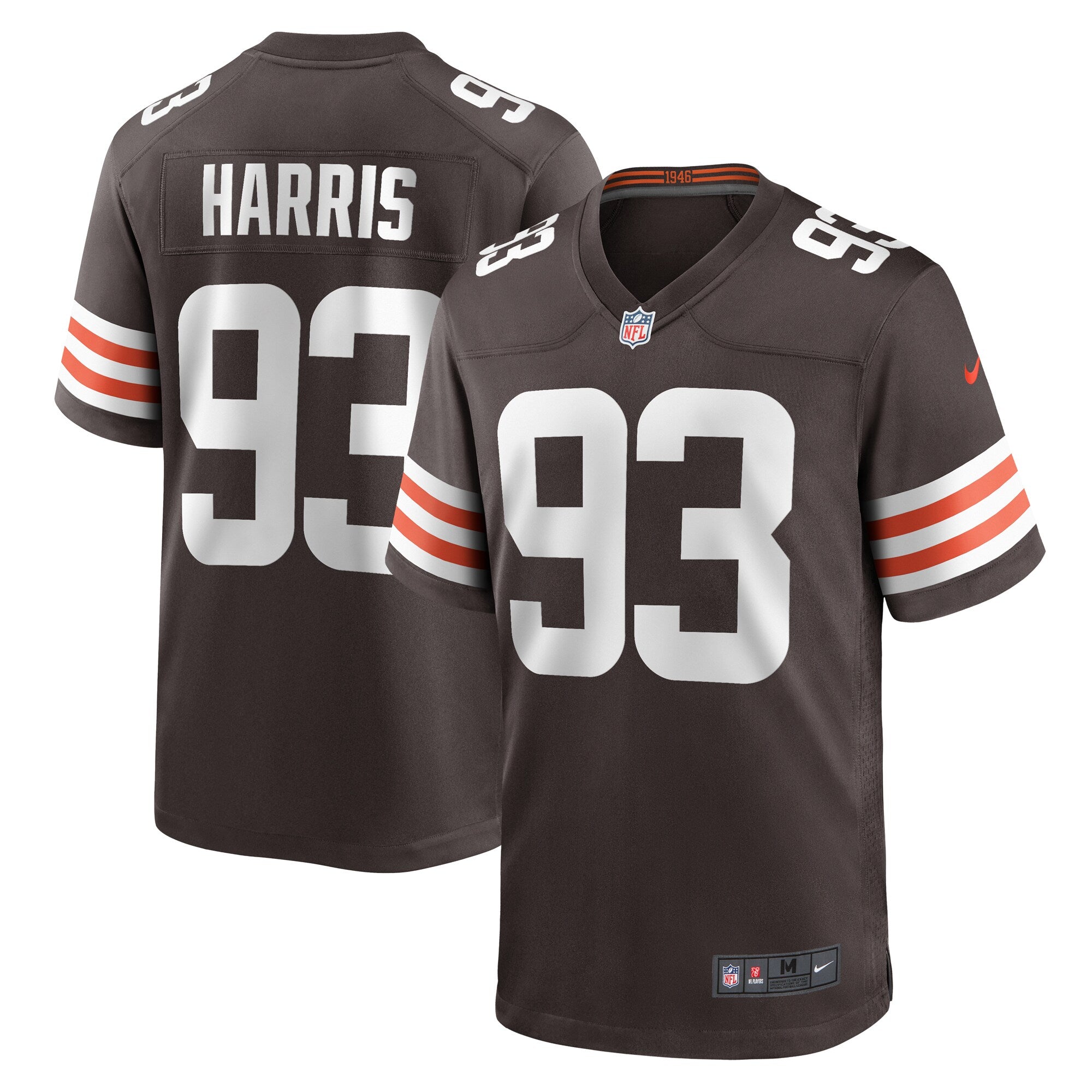 Shelby Harris Cleveland Browns Nike Team Game Jersey    Brown