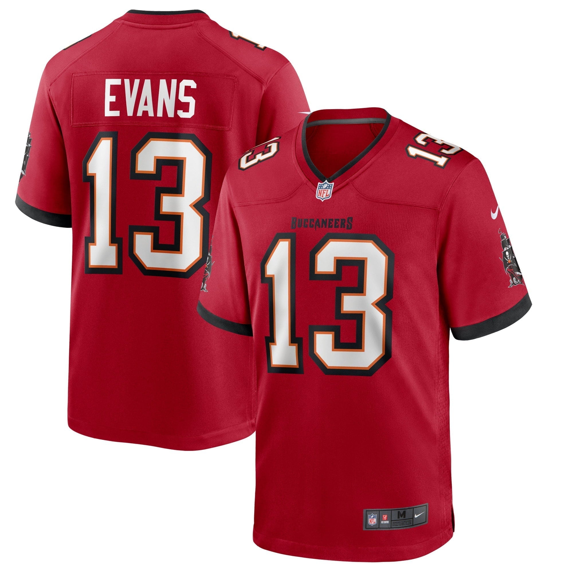 Men s Nike Mike Evans Red Tampa Bay Buccaneers Game Jersey