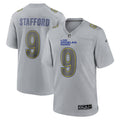 Men s Nike Matthew Stafford Gray Los Angeles Rams Atmosphere Fashion Game Jersey