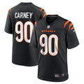 Men s Nike Owen Carney Black Cincinnati Bengals Home Game Player Jersey
