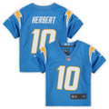 Justin Herbert Los Angeles Chargers Nike Toddler Game Jersey   Powder Blue