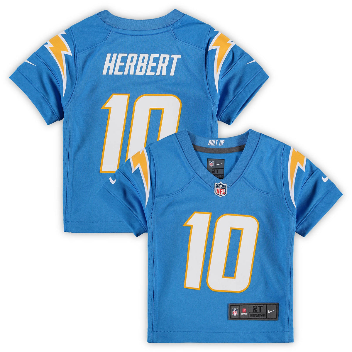Justin Herbert Los Angeles Chargers Nike Toddler Game Jersey   Powder Blue