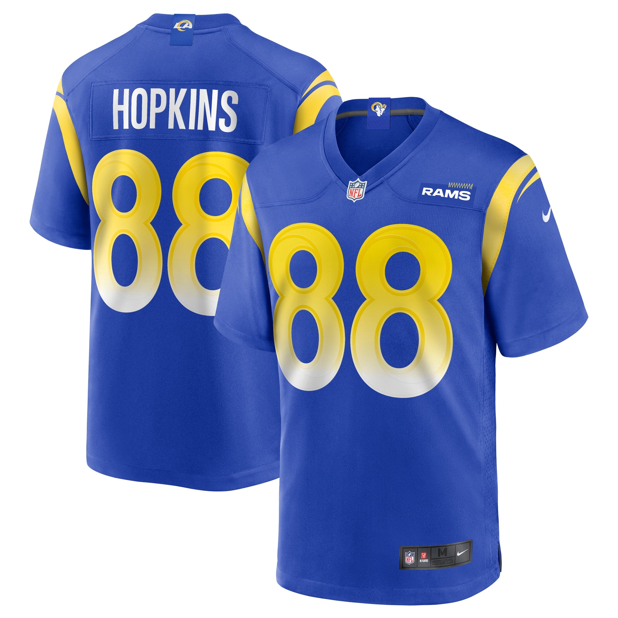 Brycen Hopkins Los Angeles Rams Nike Game Jersey   Royal