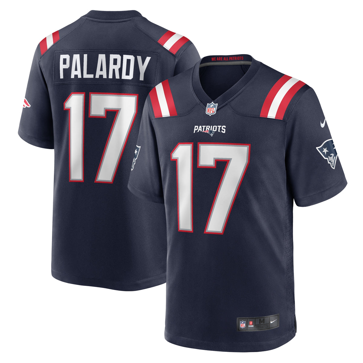 Michael Palardy New England Patriots Nike Home Game Player Jersey   Navy