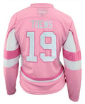 Youth Girls Jonathan Toews Chicago Blackhawks Pink Replica Player Jersey