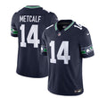 Men s Seattle Seahawks DK Metcalf 2023 F.U.S.E. Navy Limited Stitched Jersey