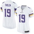 Women s Minnesota Vikings Adam Thielen Game Vapor Jersey White