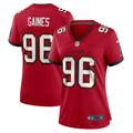 Greg Gaines Tampa Bay Buccaneers Nike Women s Game Player Jersey   Red