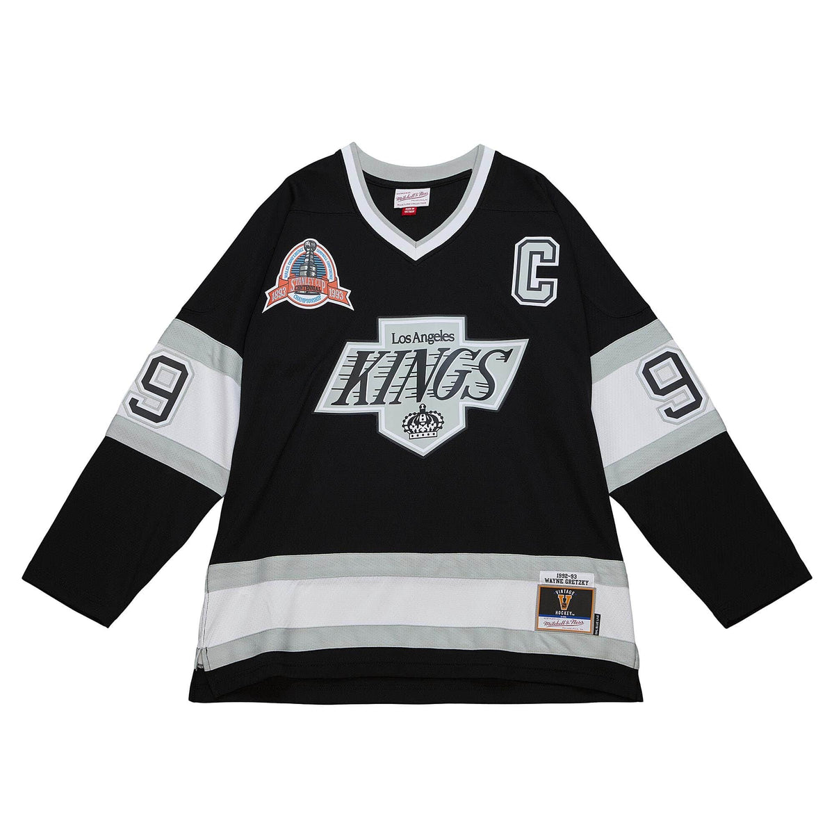 Blue Line Wayne Gretzky Los Angeles Kings 1992 Jersey
