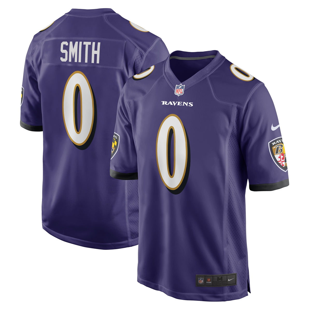 Roquan Smith Baltimore Ravens Nike Team Game Jersey   Purple