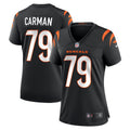 Women s Nike Jackson Carman Black Cincinnati Bengals Game Jersey